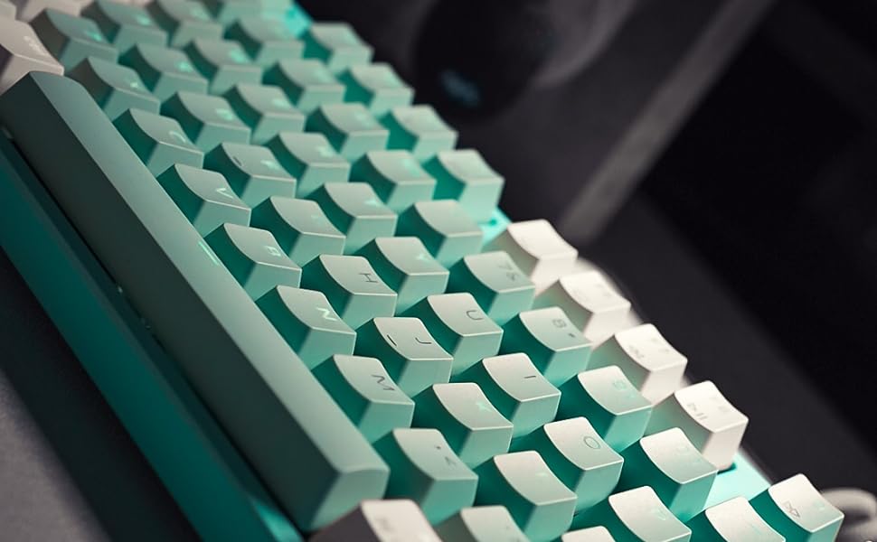 Ultra Custom Full Keycap Set - Double Shot PBT Shine Through - Pwnage