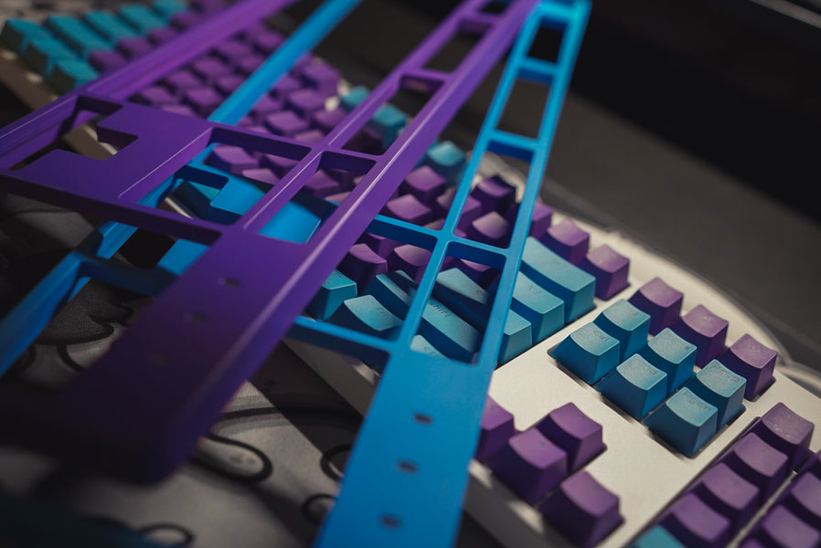 Ultra Custom Full Keycap Set - Double Shot PBT Shine Through - Pwnage