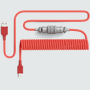 Aviator Coiled USB C Cable - Pwnage