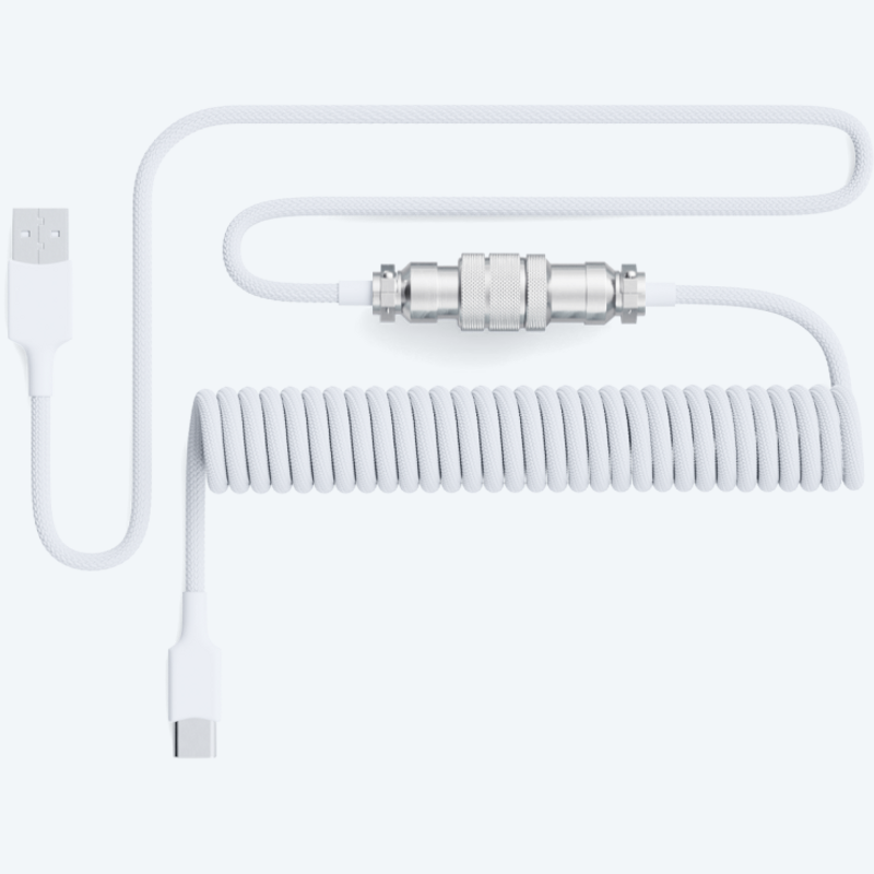 Aviator Coiled USB C Cable - Pwnage