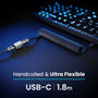Aviator Coiled USB C Cable - Pwnage