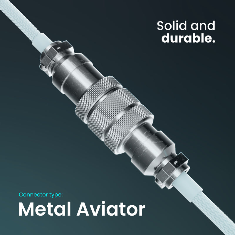 Aviator Coiled USB C Cable - Pwnage