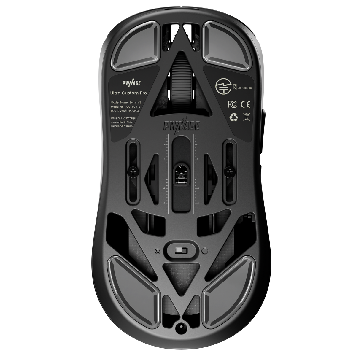 Ultra Custom Symm 3 Glass Feet | Pwnage