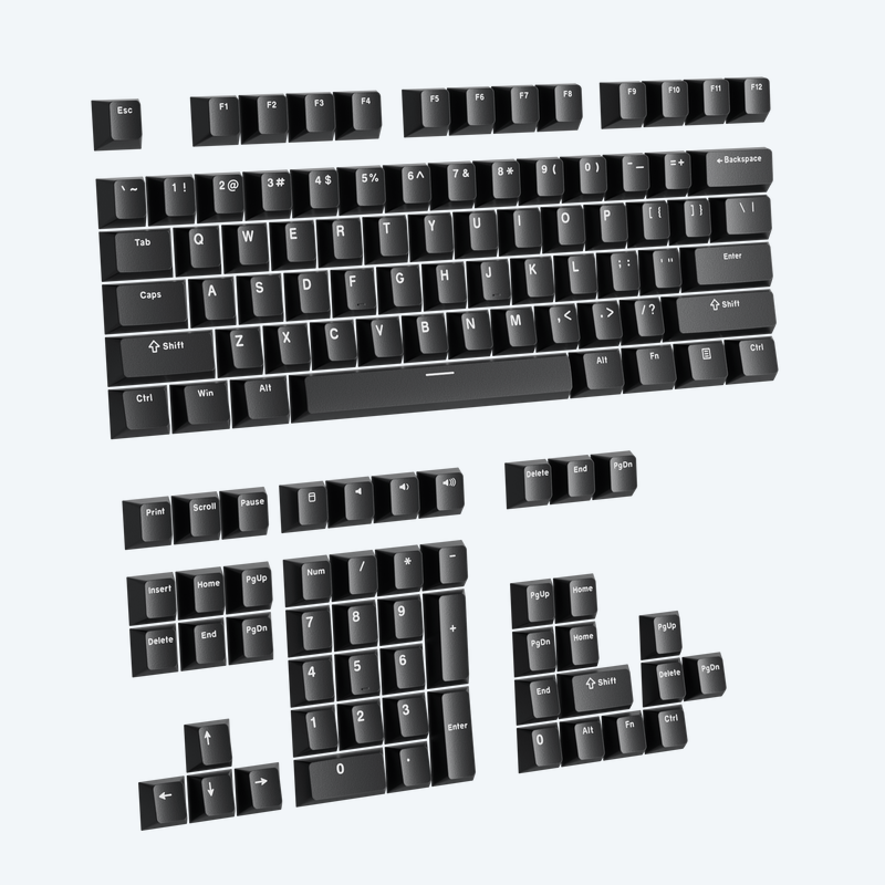 Cherry Profile Dual Shot PBT Keycaps - Pwnage