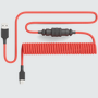 Aviator Coiled USB C Cable - Pwnage