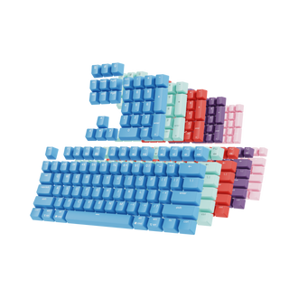 Ultra Custom PBT Double Shot Shine Through Full Keycap Set Bundle - Pwnage