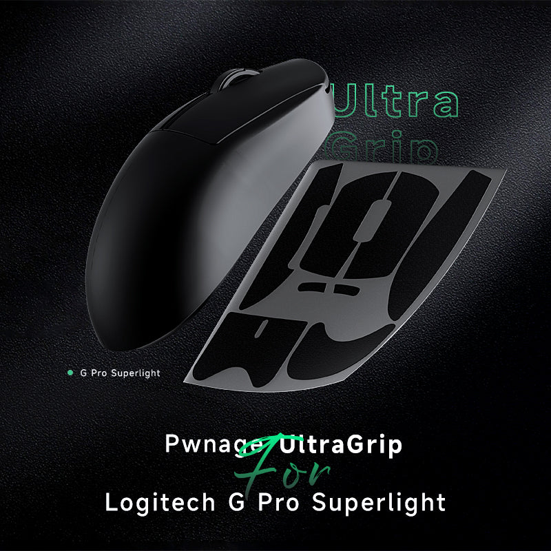 Pwnage UltraGrip Pre-Cut Anti-Slip Grip Tape for Logitech G Pro X Superlight