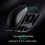 Pwnage UltraGrip Pre-Cut Anti-Slip Grip Tape for Logitech G Pro X Superlight