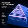 Pwnage Artisan Pyramid Keycap CNC Machined Aluminum