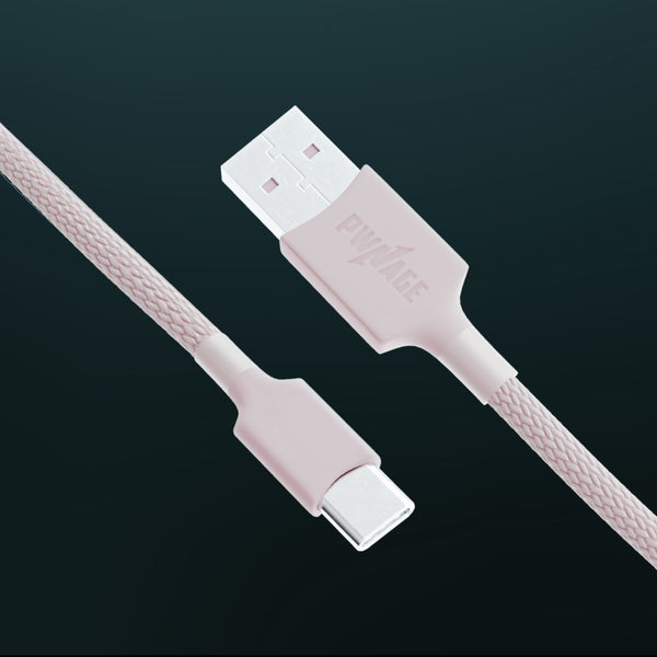 Xtrfy Câble USB-C Tressé Coiled Aviator Forest Green - Achat Accessoire