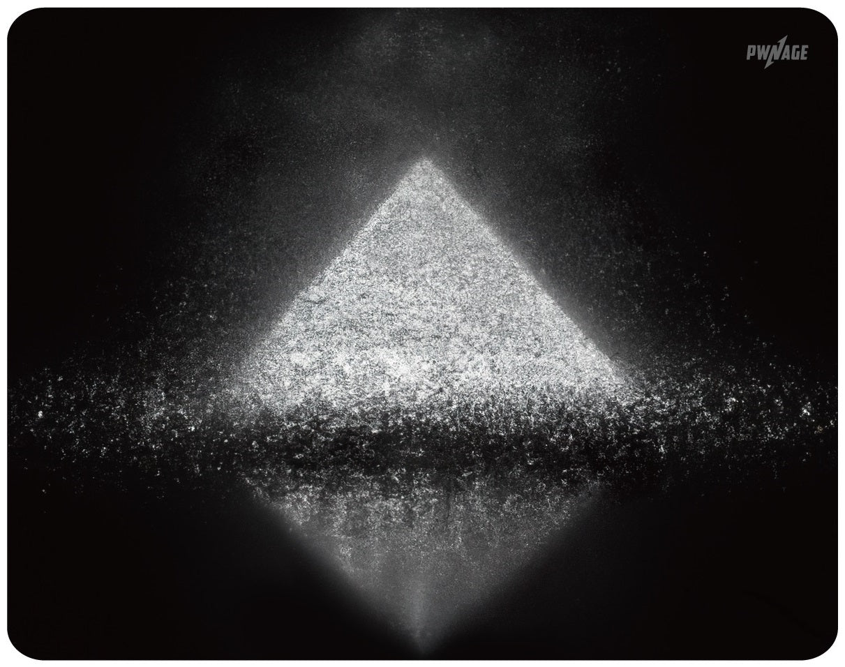 Pwnage Ultra Glide Pyramid glass mousepad