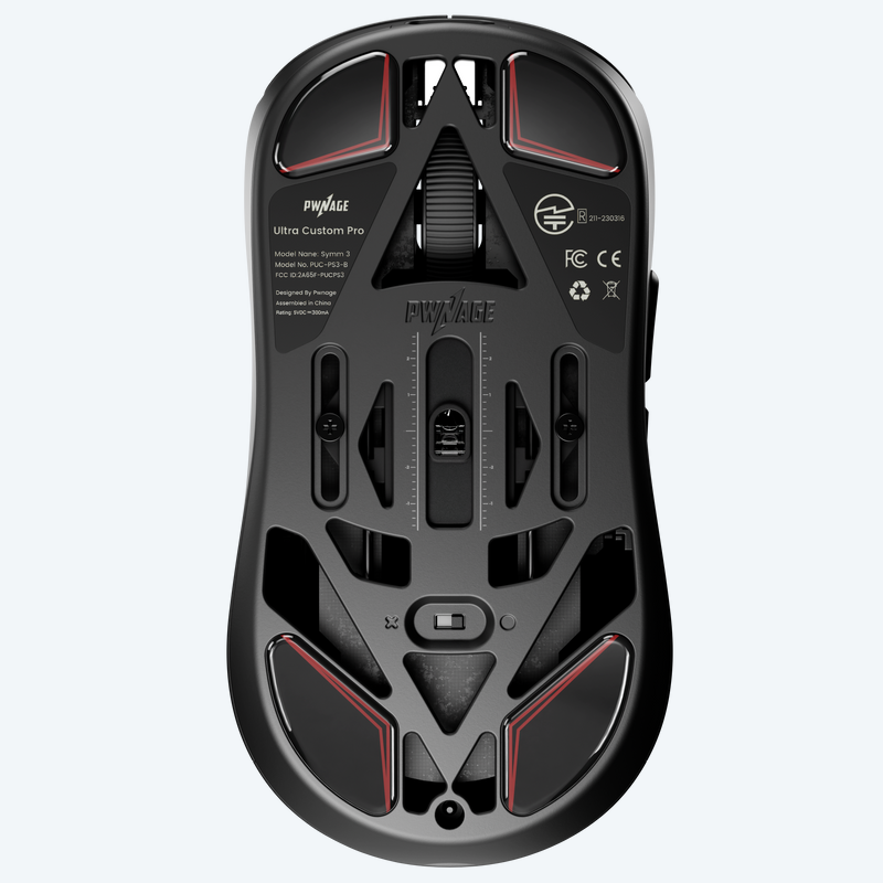 Ultra Custom Symm 3 Glass Feet