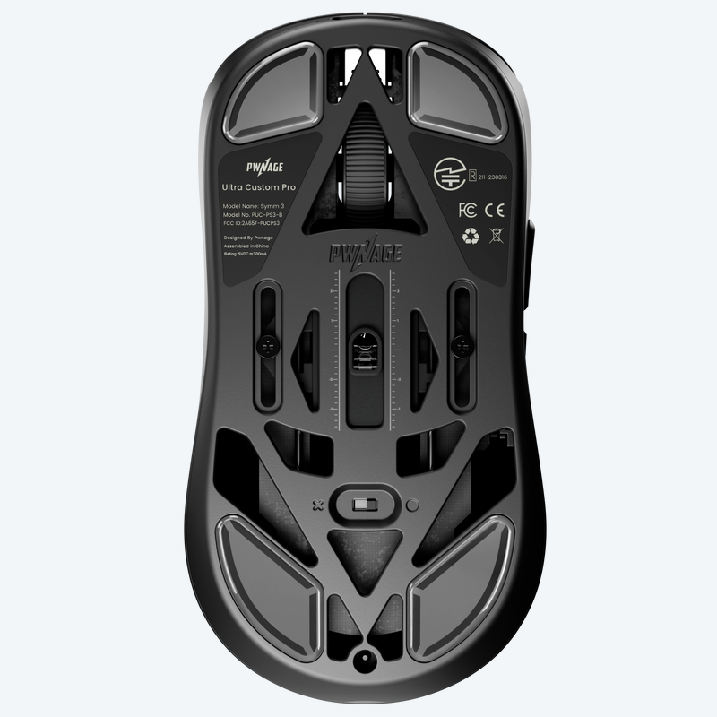 Ultra Custom Symm 3 Glass Feet