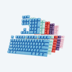 Ultra Custom PBT Double Shot Shine Through Full Keycap Set Bundle