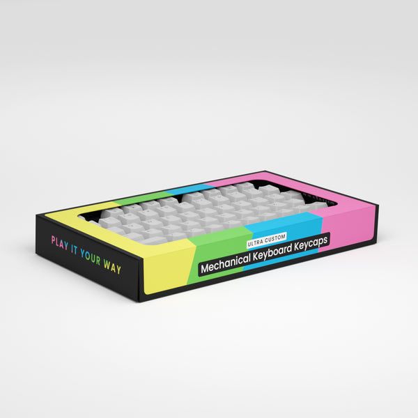 Full Keycap Set - Double Shot PBT Shine Through